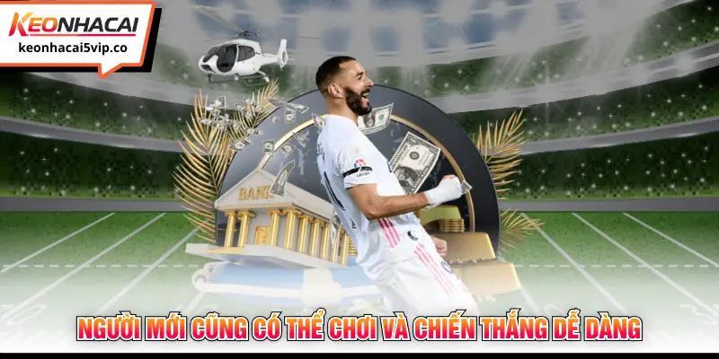 Người mới cũng có thể chơi và chiến thắng dễ dàng