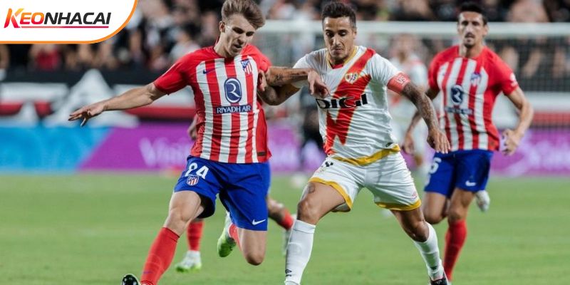 Rayo Vallecano vs Atletico Madrid có phong độ trái ngược nhau